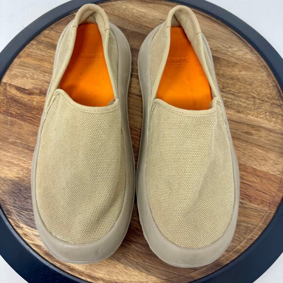 Soft Science Tan Canvas Unisex W10/M8 Slip-On Lightweight Shoes - Picture 6 of 9